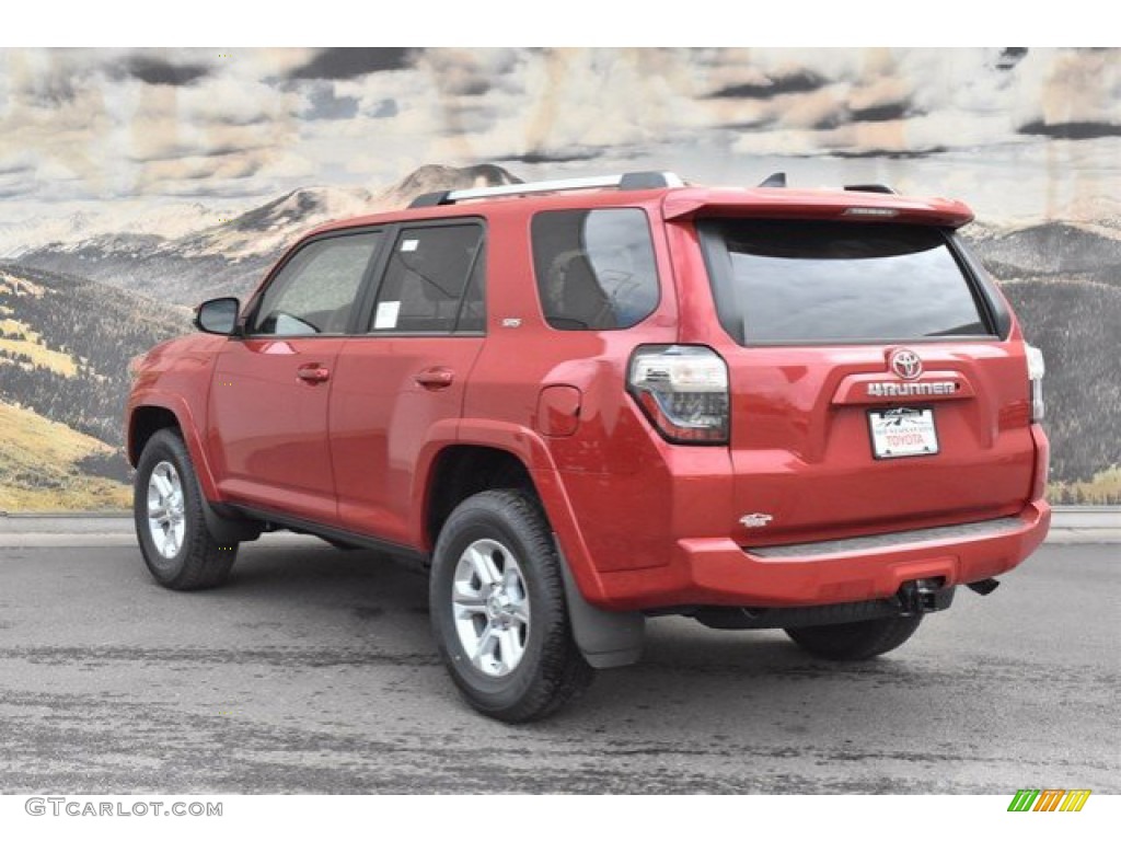 2019 4Runner SR5 Premium 4x4 - Barcelona Red Metallic / Black photo #3