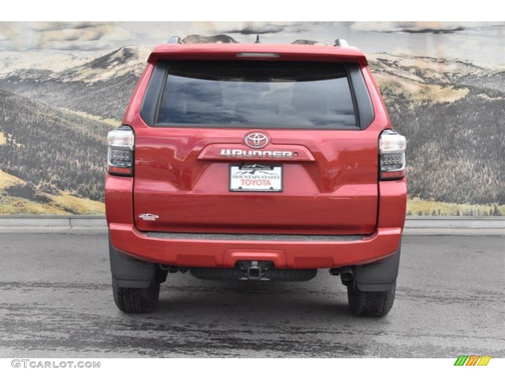 2019 4Runner SR5 Premium 4x4 - Barcelona Red Metallic / Black photo #4