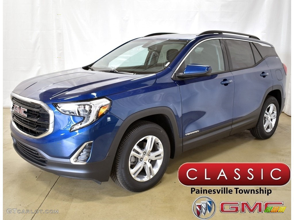 Blue Emerald Metallic GMC Terrain