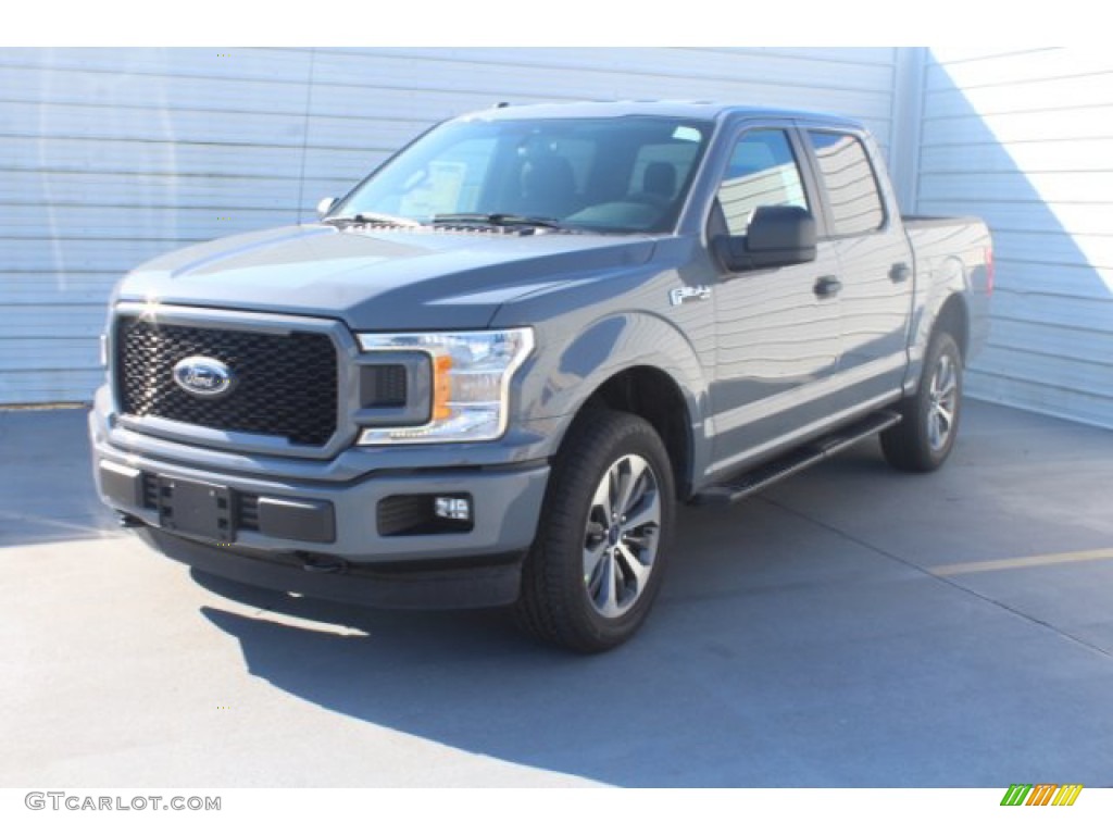 2019 F150 STX SuperCrew 4x4 - Abyss Gray / Black photo #4