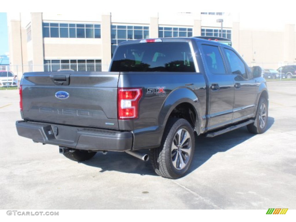 2019 F150 STX SuperCrew 4x4 - Magnetic / Black photo #8