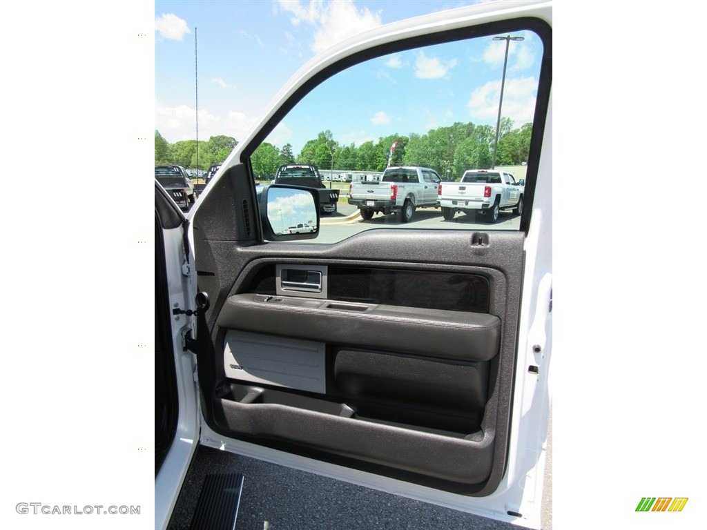 2012 F150 Platinum SuperCrew - White Platinum Metallic Tri-Coat / Platinum Sienna Brown/Black Leather photo #9