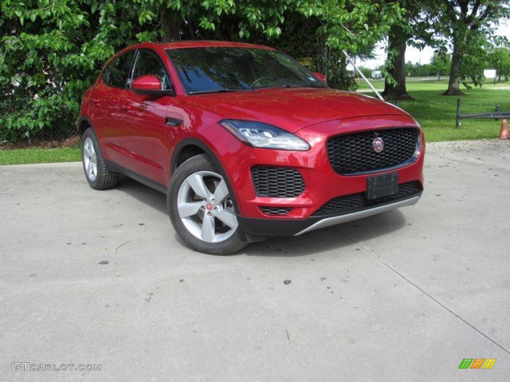 2019 E-PACE S - Firenze Red Metallic / Ebony photo #1