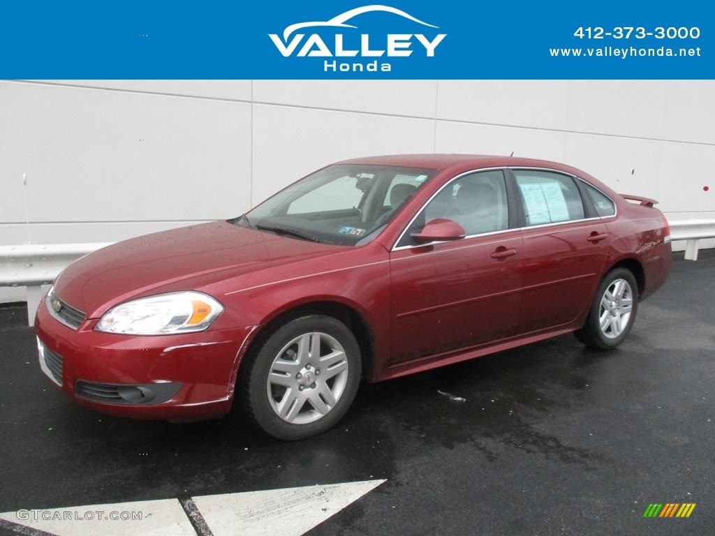 2011 Impala LT - Red Jewel Tintcoat / Gray photo #1