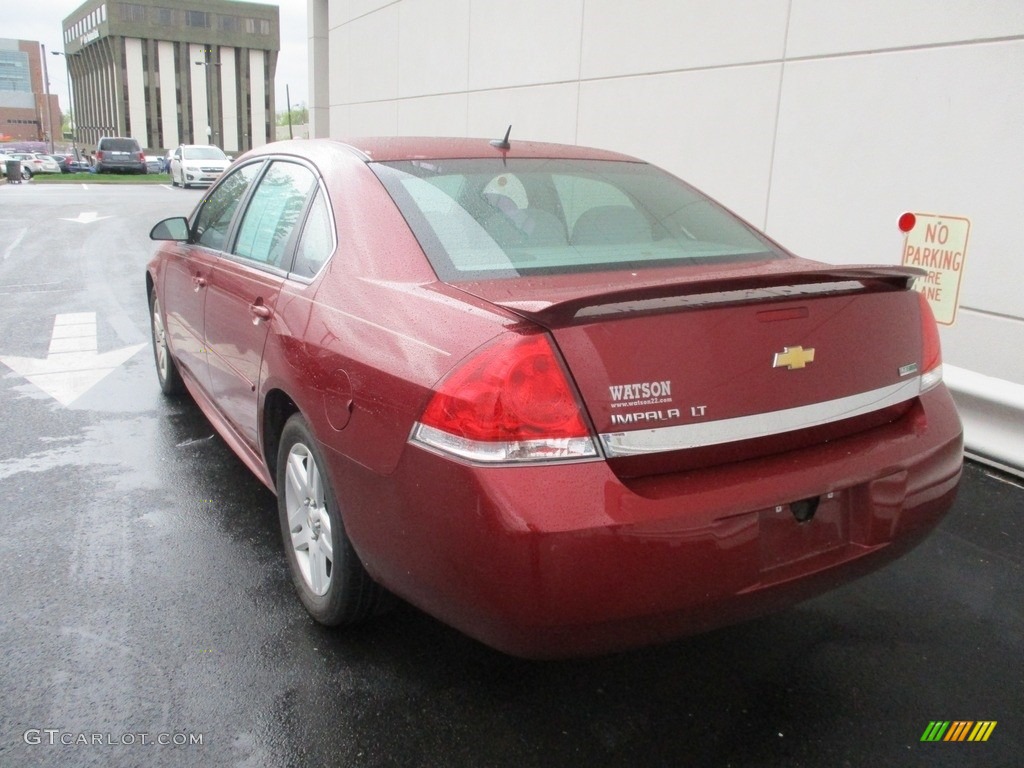 2011 Impala LT - Red Jewel Tintcoat / Gray photo #3