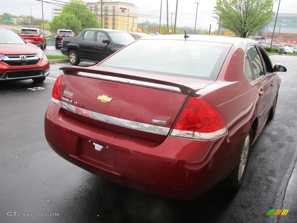 2011 Impala LT - Red Jewel Tintcoat / Gray photo #5