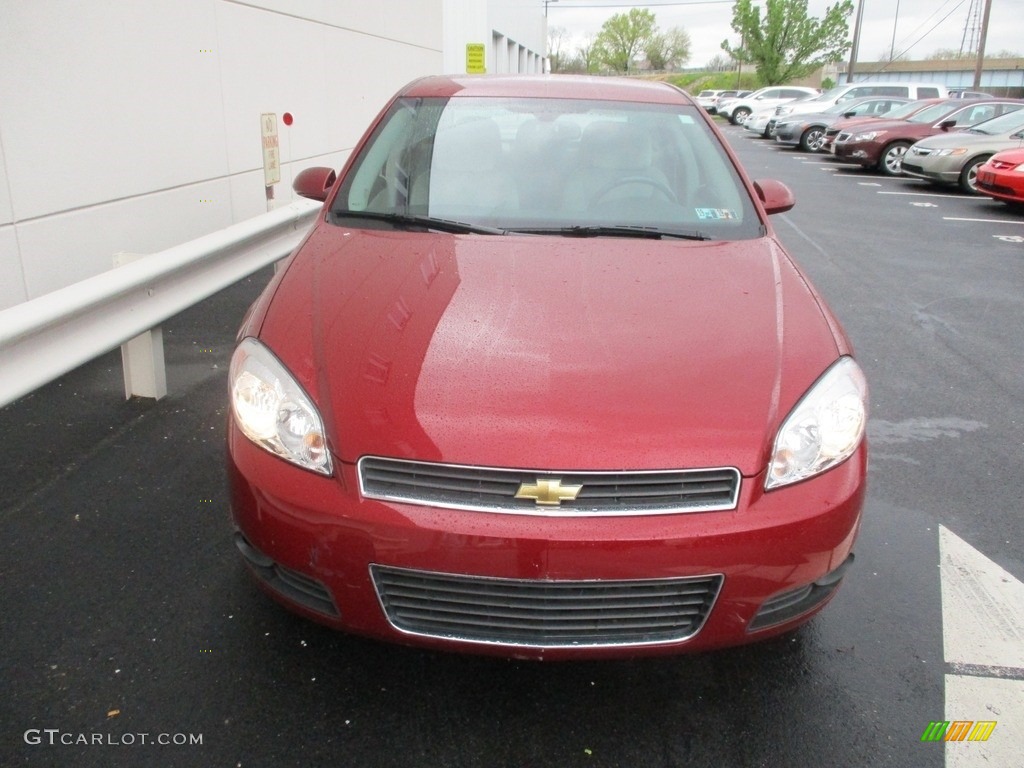 2011 Impala LT - Red Jewel Tintcoat / Gray photo #7
