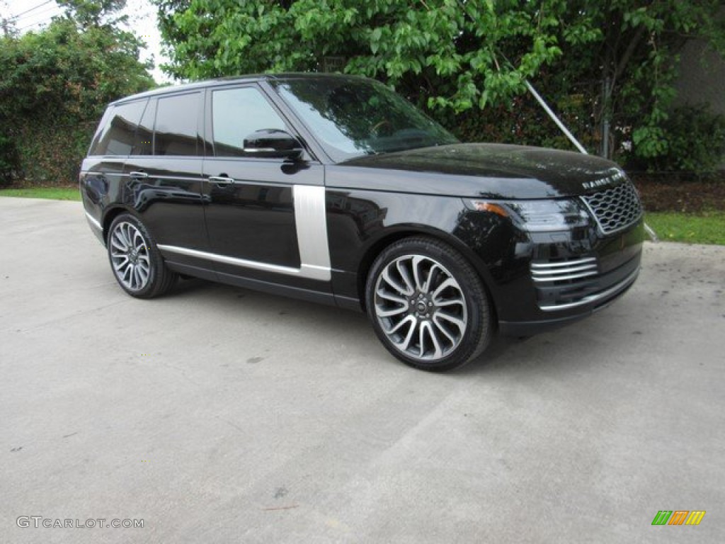 2019 Range Rover Autobiography - Santorini Black Metallic / Ebony/Ebony photo #1