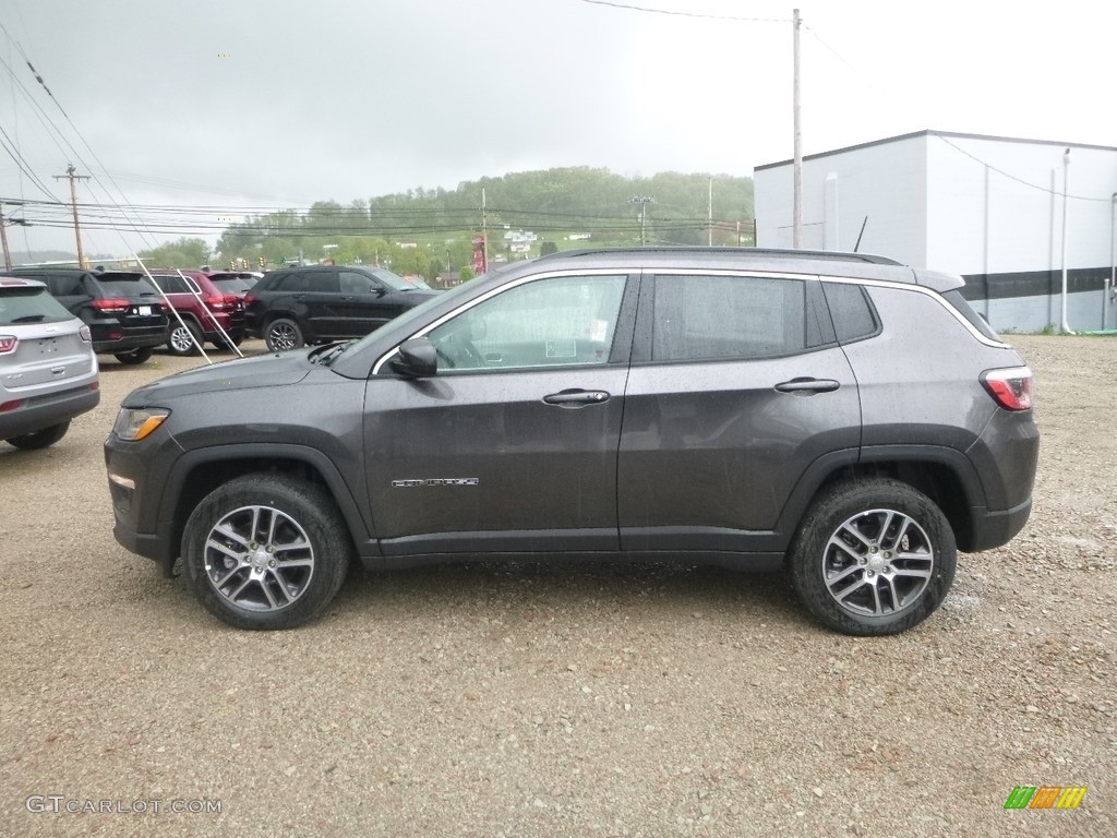 Granite Crystal Metallic 2019 Jeep Compass Latitude 4x4 Exterior Photo #133086400