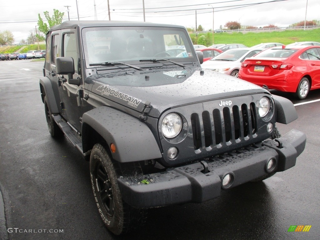 2017 Wrangler Unlimited Sport 4x4 - Chief Blue / Black photo #7