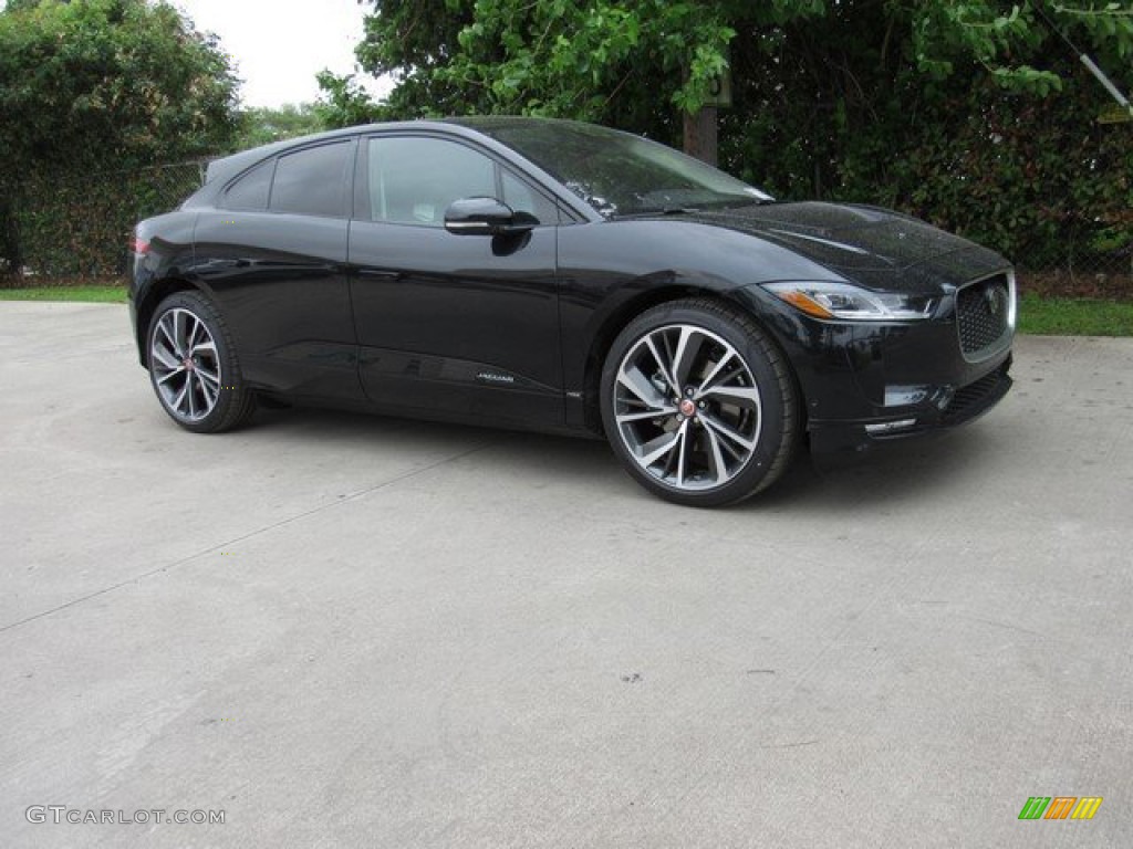 Farallon Pearl Black Metallic 2019 Jaguar I-PACE HSE AWD Exterior Photo #133087207