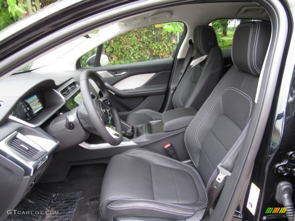 Ebony Interior 2019 Jaguar I-PACE HSE AWD Photo #133087243