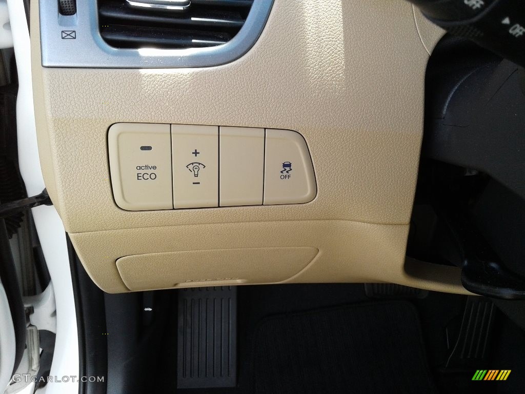 2013 Elantra GLS - Shimmering White / Beige photo #15