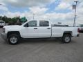 Summit White - Silverado 2500HD WT Crew Cab 4x4 Photo No. 2