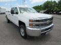 Summit White - Silverado 2500HD WT Crew Cab 4x4 Photo No. 7