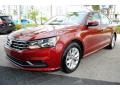 Fortana Red Metallic - Passat S Photo No. 5