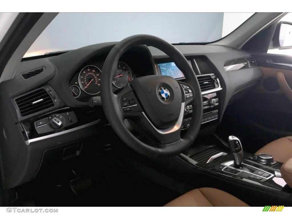 2016 X3 xDrive28i - Mineral White Metallic / Saddle Brown photo #17
