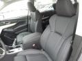 2019 Subaru Ascent Slate Black Interior Front Seat Photo