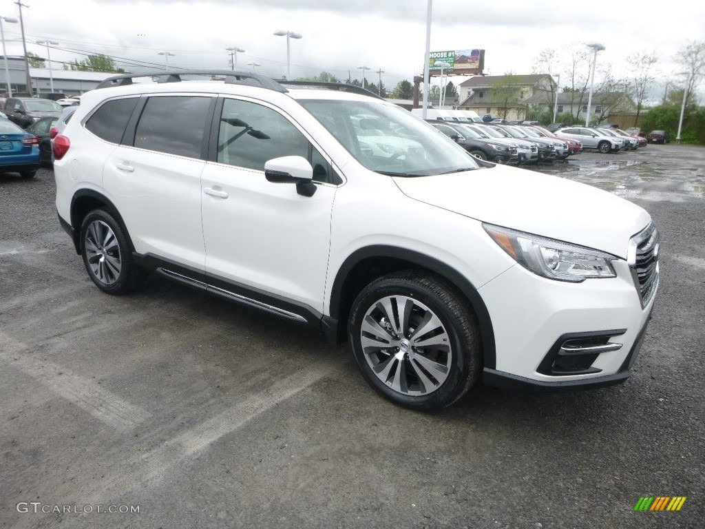 Crystal White Pearl 2019 Subaru Ascent Limited Exterior Photo #133092130