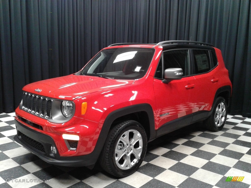 2019 Renegade Limited 4x4 - Colorado Red / Black photo #2