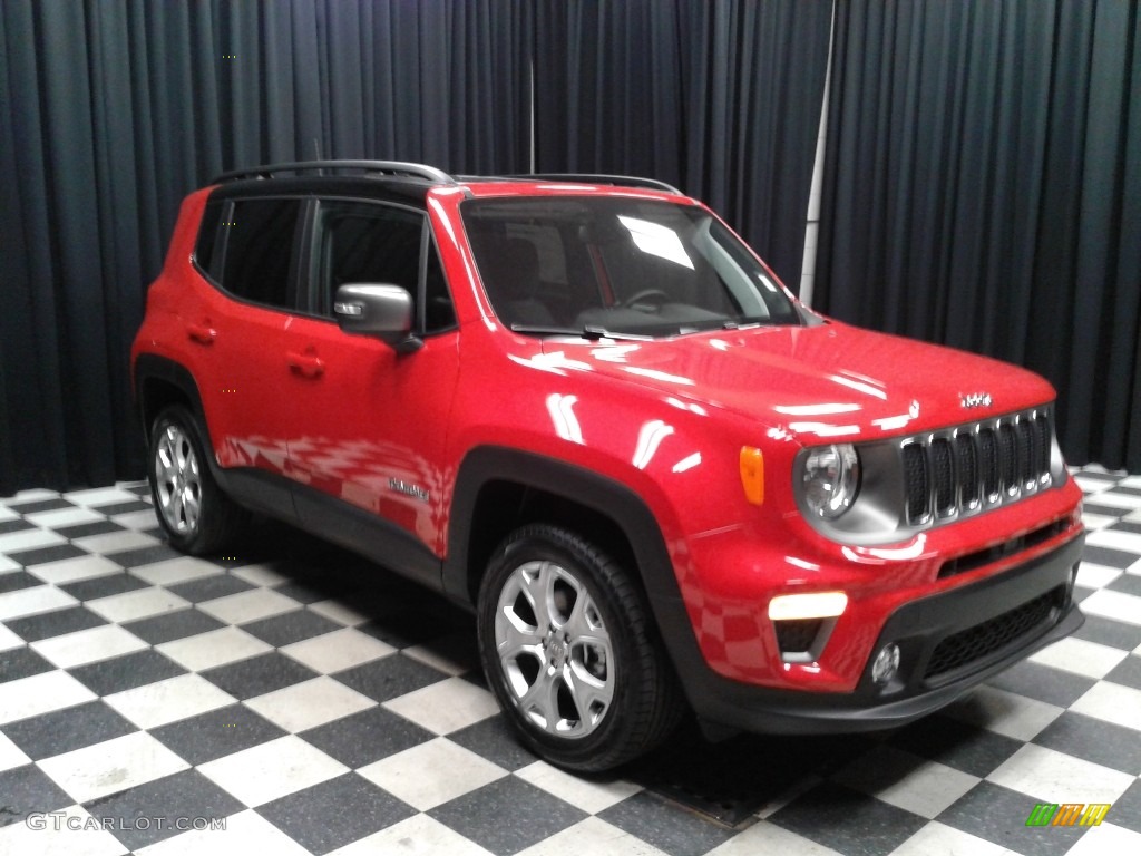 2019 Renegade Limited 4x4 - Colorado Red / Black photo #4