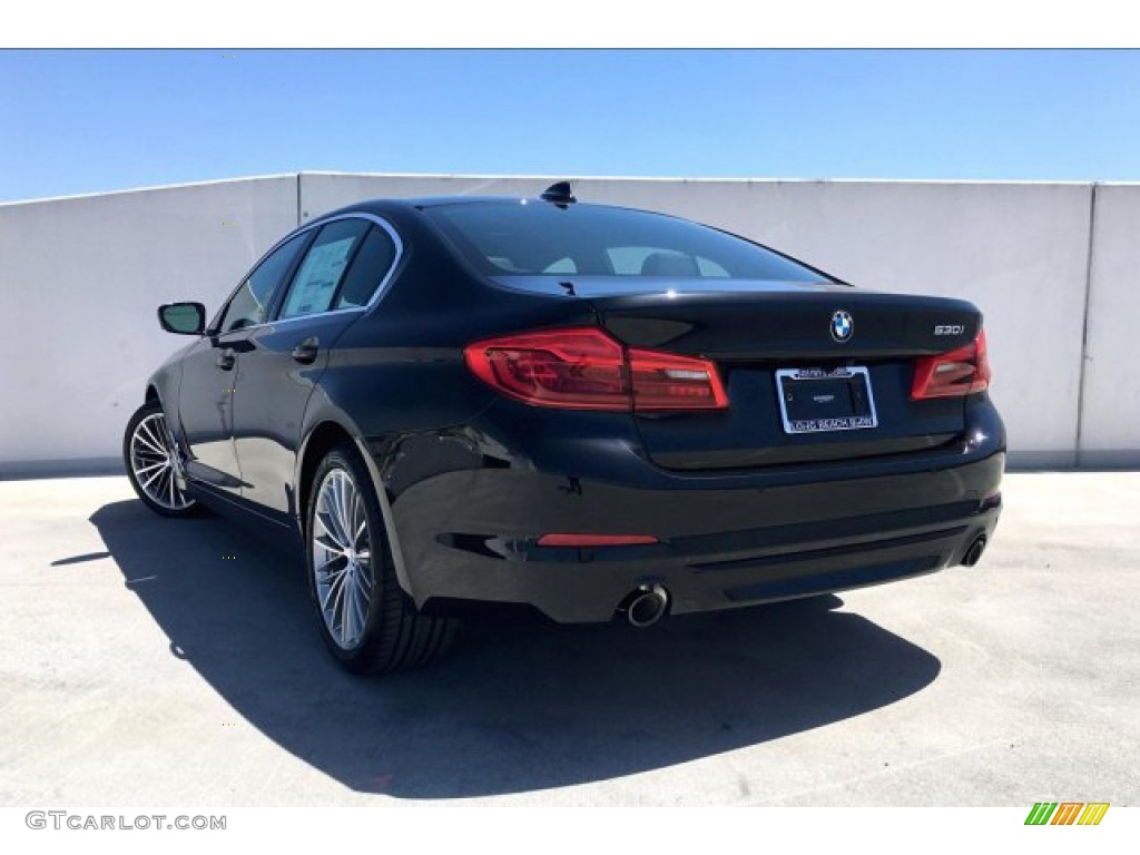 2019 5 Series 530i Sedan - Black Sapphire Metallic / Black photo #3