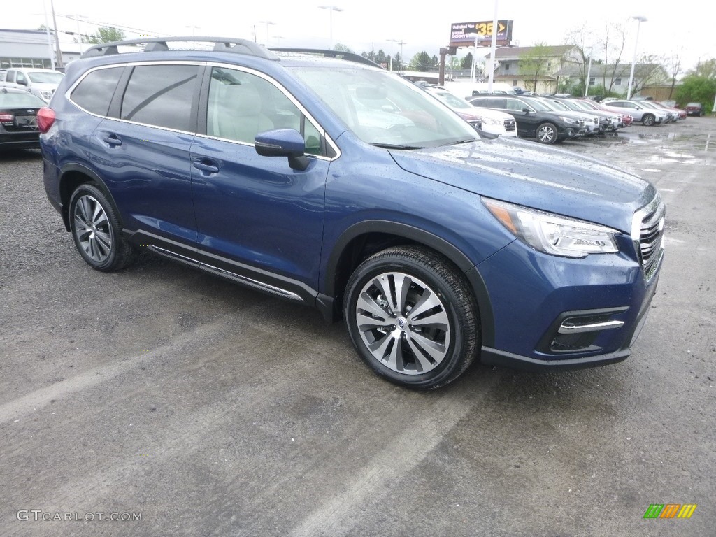 Abyss Blue Pearl 2019 Subaru Ascent Limited Exterior Photo #133092817