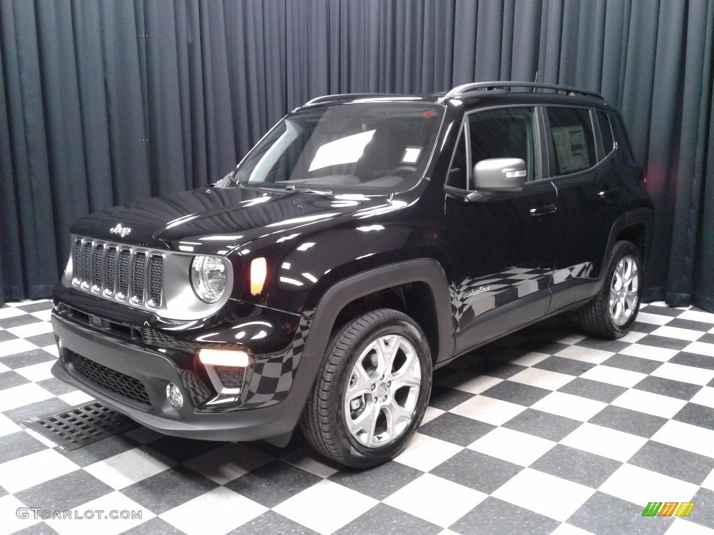 2019 Renegade Limited 4x4 - Black / Black photo #2