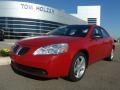 2007 Crimson Red Pontiac G6 V6 Sedan  photo #1