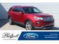 2018 Ruby Red Ford Explorer Limited  photo #1