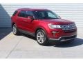 2018 Ruby Red Ford Explorer Limited  photo #2