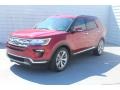 2018 Ruby Red Ford Explorer Limited  photo #4