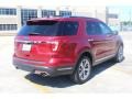 2018 Ruby Red Ford Explorer Limited  photo #8