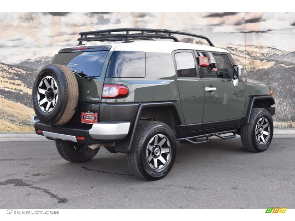 2014 FJ Cruiser 4WD - Army Green / Dark Charcoal photo #3