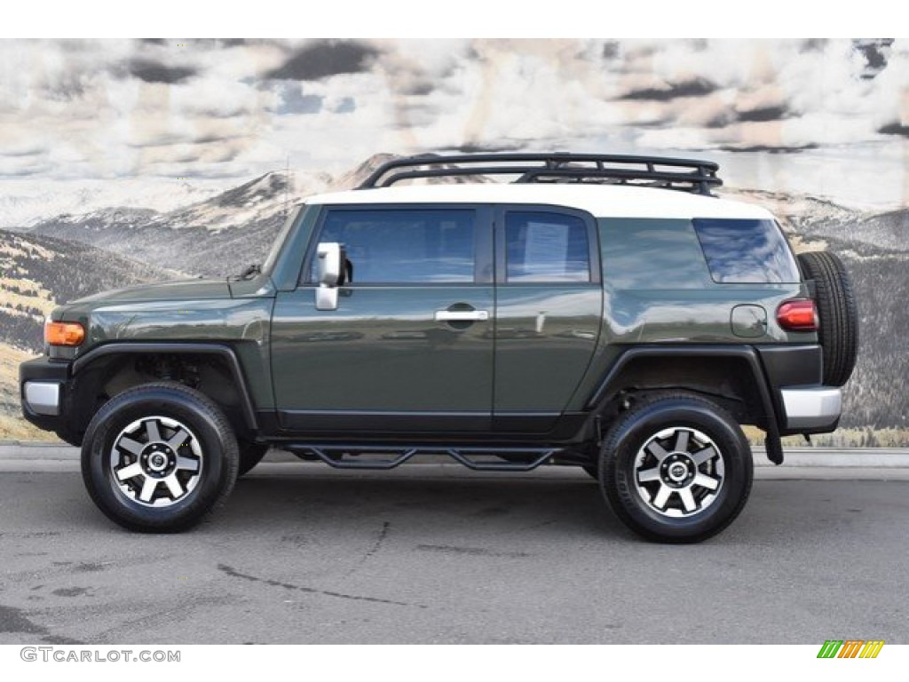 2014 FJ Cruiser 4WD - Army Green / Dark Charcoal photo #6