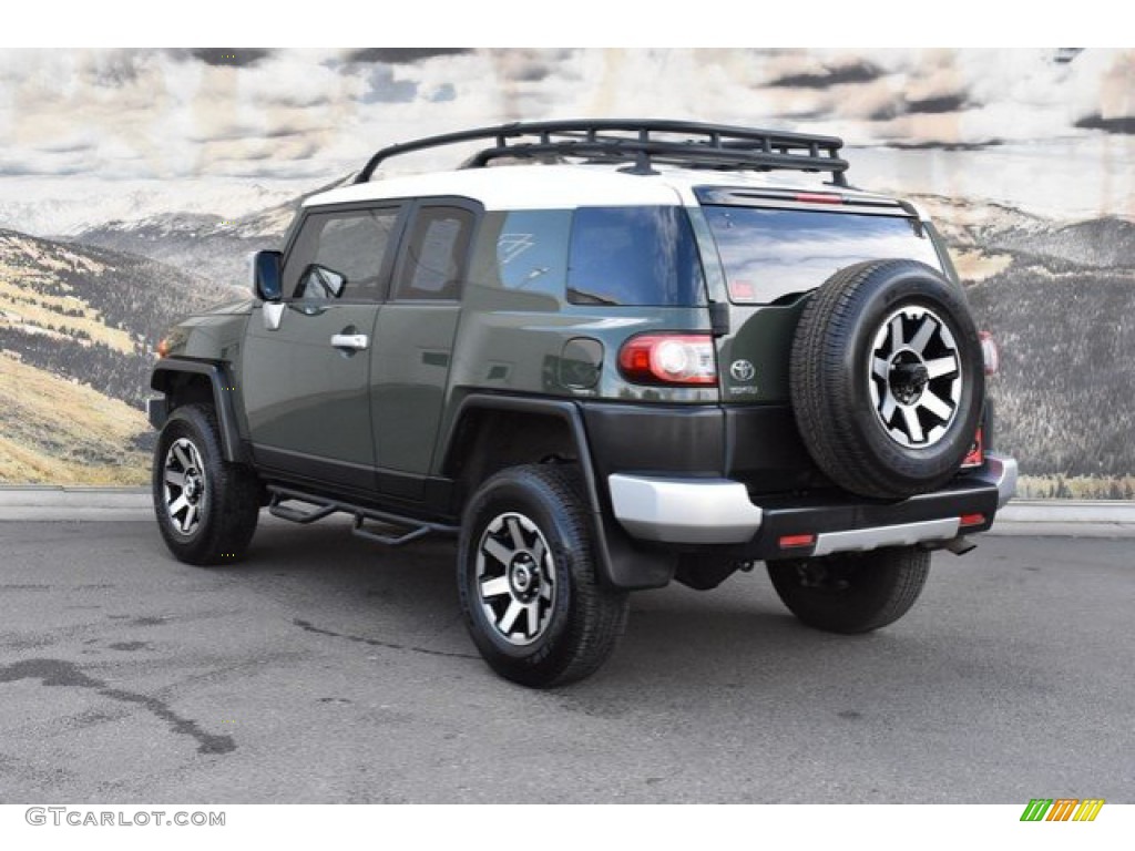 2014 FJ Cruiser 4WD - Army Green / Dark Charcoal photo #7