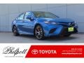 2019 Blue Streak Metallic Toyota Camry SE  photo #1