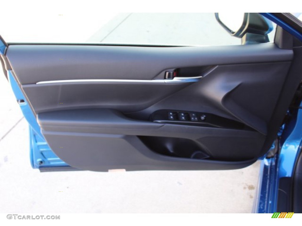 2019 Camry SE - Blue Streak Metallic / Black photo #8