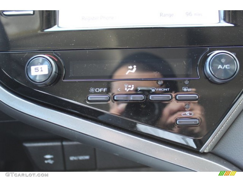 2019 Camry SE - Blue Streak Metallic / Black photo #11