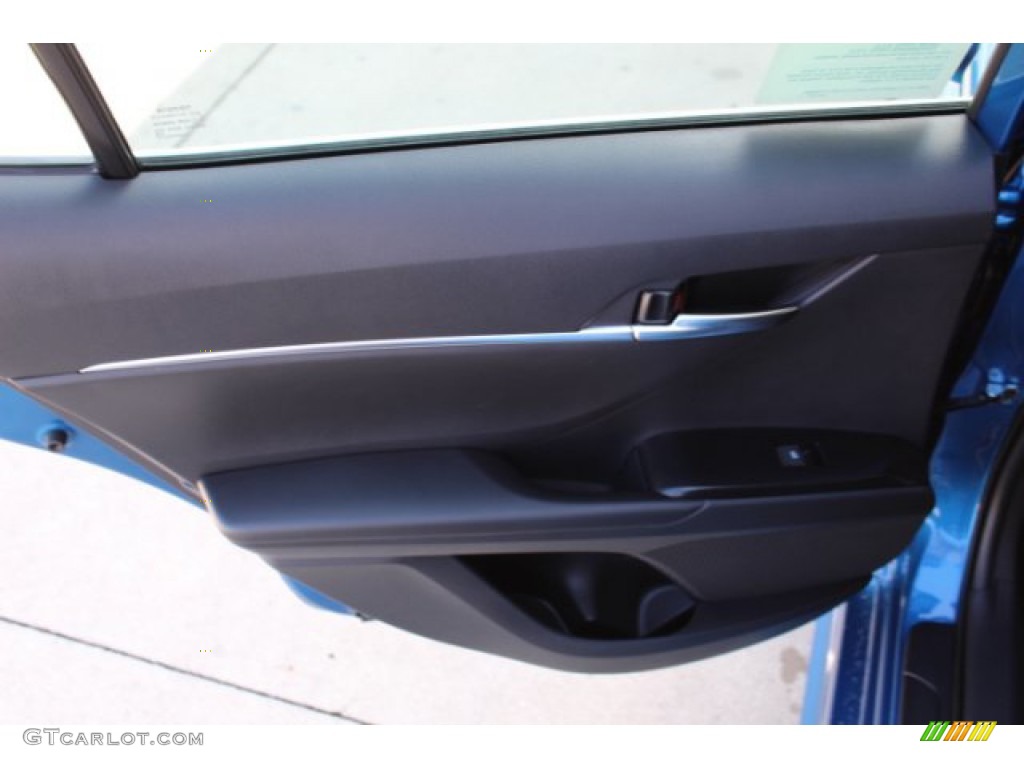 2019 Camry SE - Blue Streak Metallic / Black photo #15