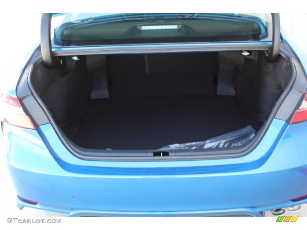 2019 Camry SE - Blue Streak Metallic / Black photo #19