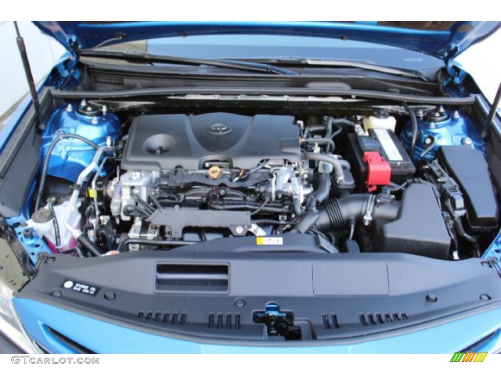 2019 Camry SE - Blue Streak Metallic / Black photo #20