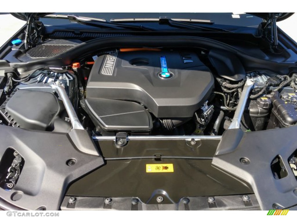 2019 5 Series 530e iPerformance Sedan - Bluestone Metallic / Black photo #8