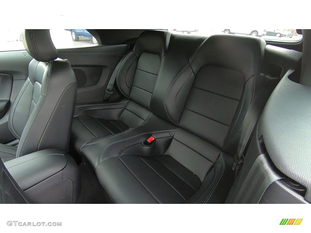 Ebony Interior 2019 Ford Mustang GT Premium Convertible Photo #133099836