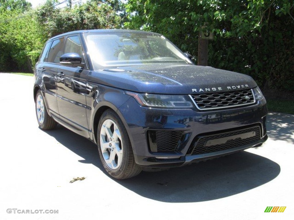 2019 Range Rover Sport HSE - Loire Blue / Ebony/Ivory photo #2