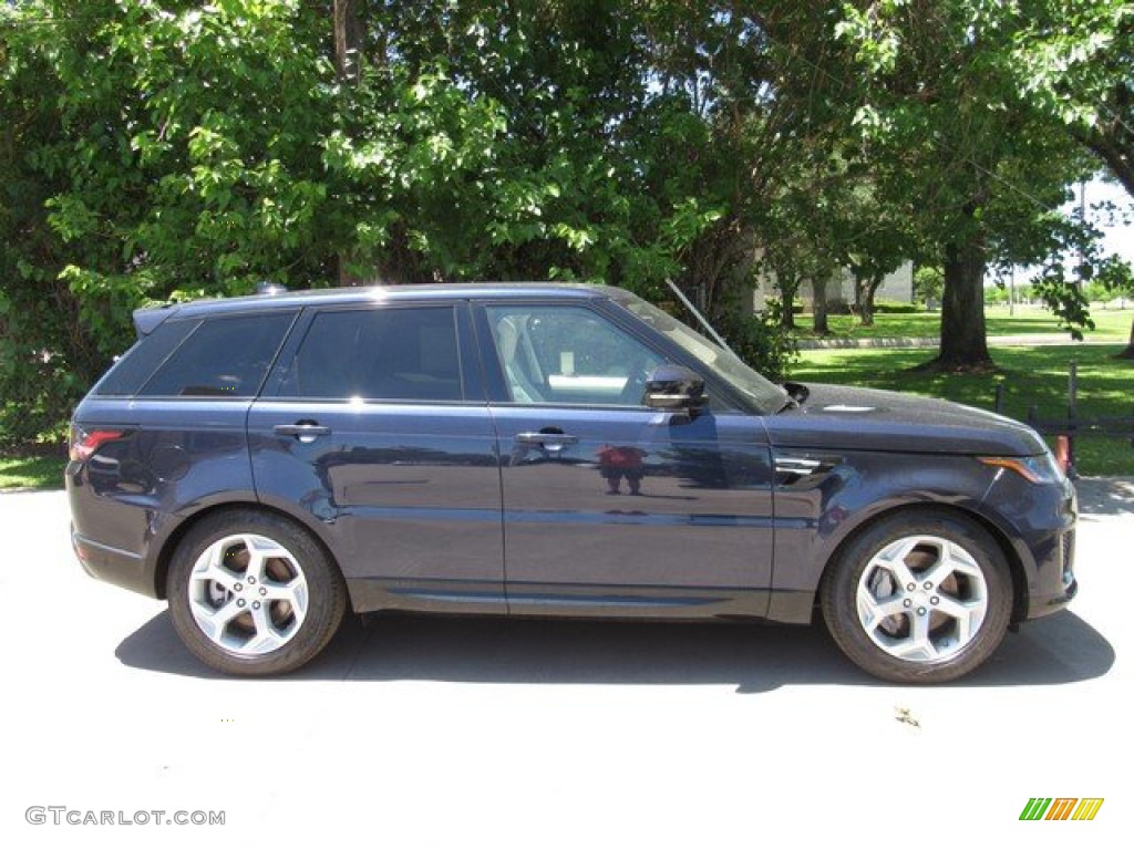 2019 Range Rover Sport HSE - Loire Blue / Ebony/Ivory photo #6