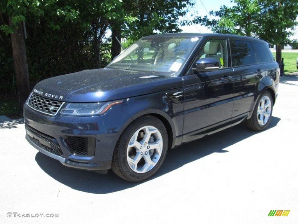 2019 Range Rover Sport HSE - Loire Blue / Ebony/Ivory photo #10