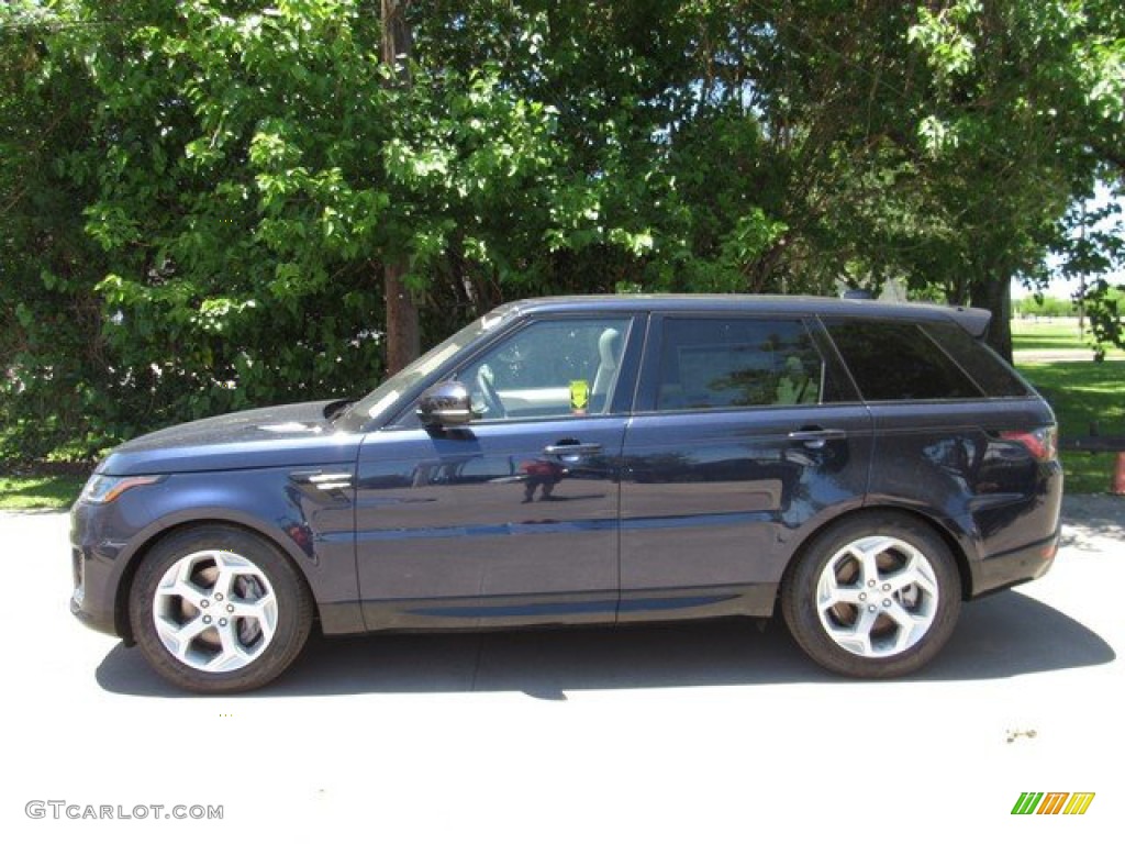2019 Range Rover Sport HSE - Loire Blue / Ebony/Ivory photo #11