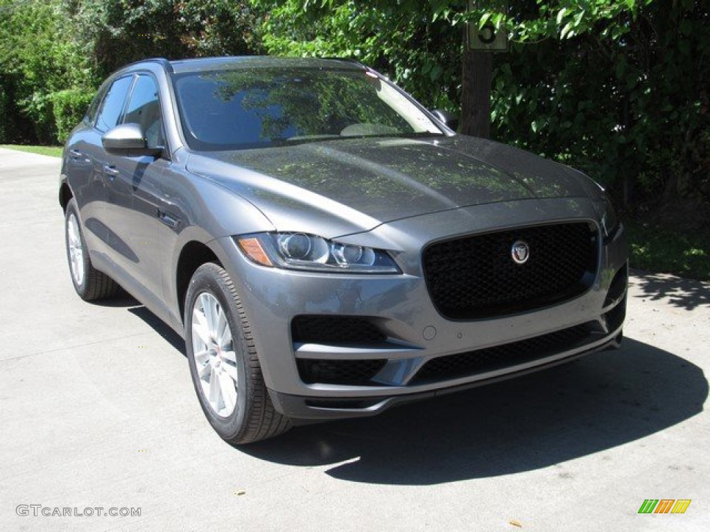 2019 F-PACE Prestige AWD - Corris Grey Metallic / Ebony photo #2