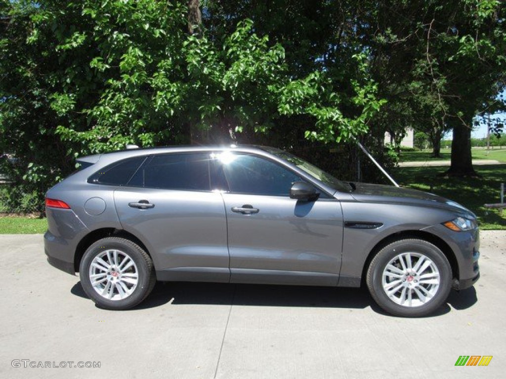 2019 F-PACE Prestige AWD - Corris Grey Metallic / Ebony photo #6